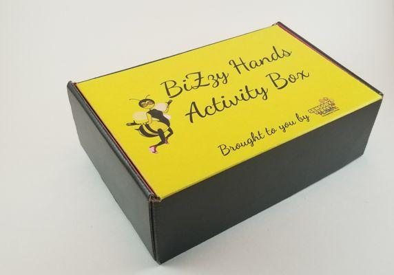 BiZzy Hands Activity Box. Now available for sale at our website!