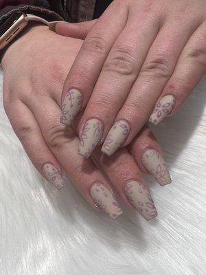 Sinple nails art by PA