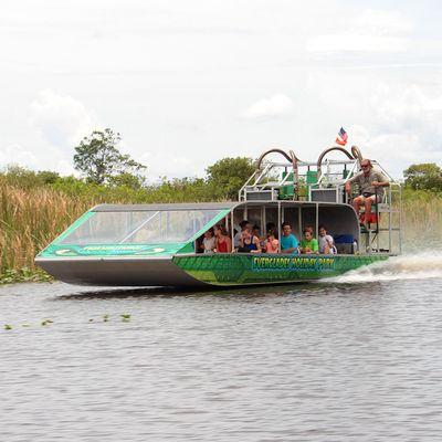 Swamp Thing airboat at Everglades Holiday Park