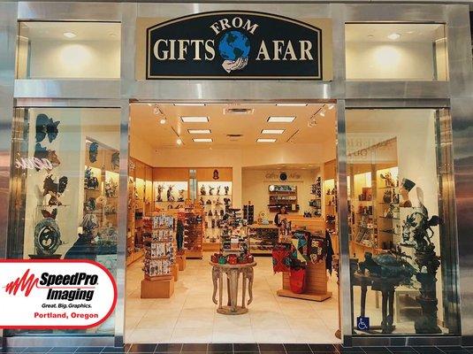 Gifts from Afar - Storefront Signage