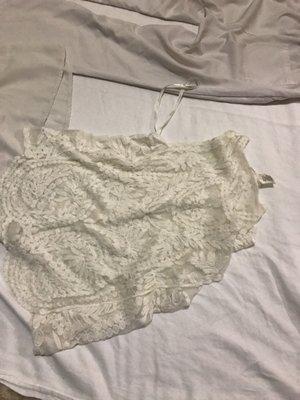 Some of my new white clothes that was damaged