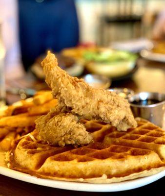 Chicken and waffles!