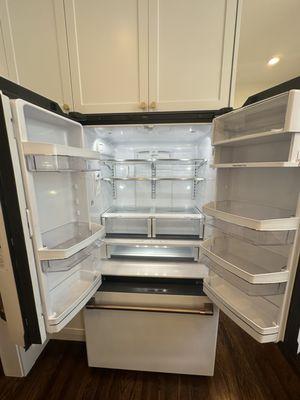 Fridge inside cleaning