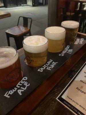 Beer flight