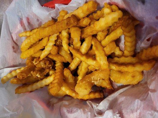 Shrimp and fry appetizer