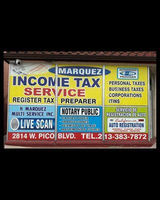 Marquez Income Tax Service