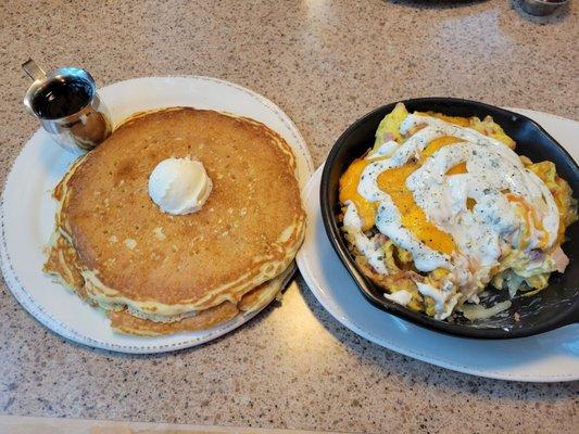 Heavenly Hash with Pancakes