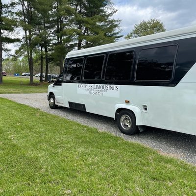 Party bus for wine tour