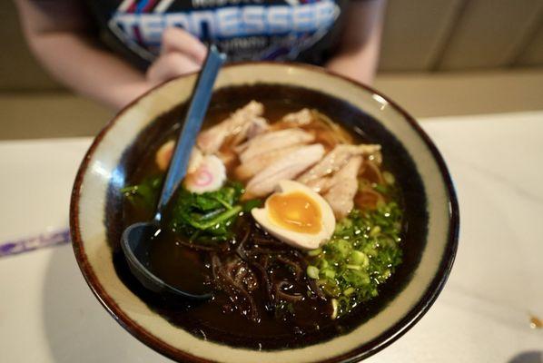 Grilled Chicken Broth Ramen