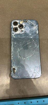 We fix broken back glass of iPhones