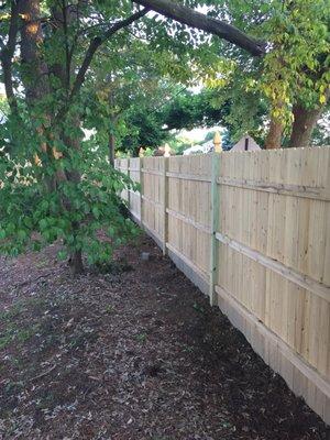 Great work by the Fence Guy