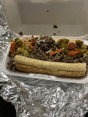 Italian beef...okay in a pinch!