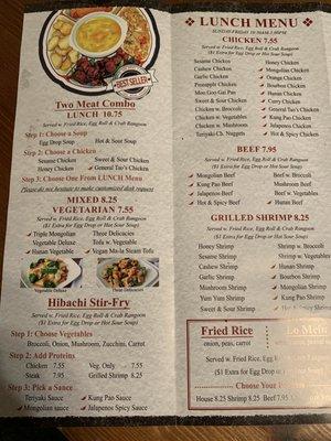 New Menu