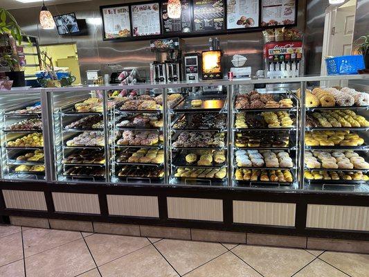 Tons of donuts to choose from