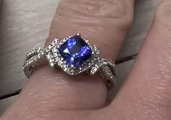 Received a beautiful tanzanite ring for Christmas. It is great quality and shines from every angle. Very pleased with the quality!