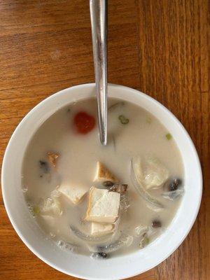 Tom Kha with Tofu