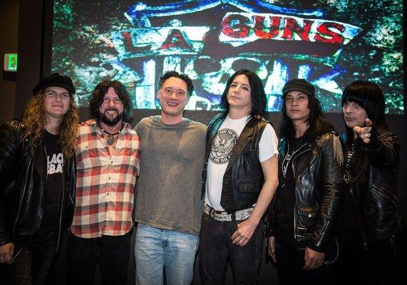 The Bail Co Bail Bonds Hanging out with L.A. Guns Clearwater Casino, Poulsbo, Wa