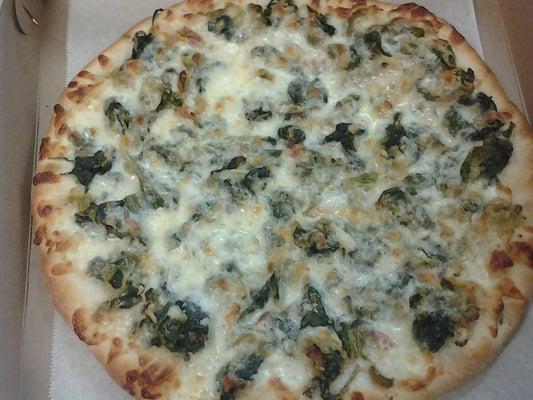 Utica Greens Pizza!