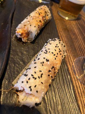 Backed Crab hand roll