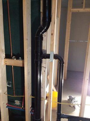 Addition added, new plumbing install!