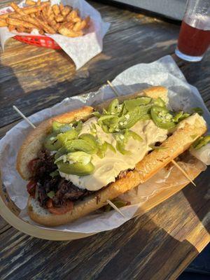 Philly cheesesteak