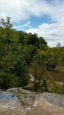 View of quarry