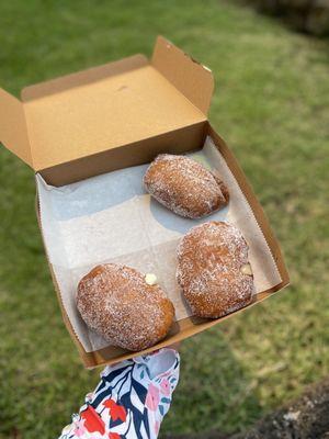 3 Filled Malasadas