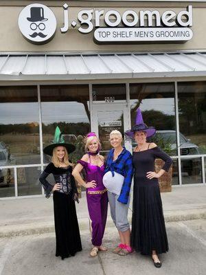 Halloween fun at j. groomed!