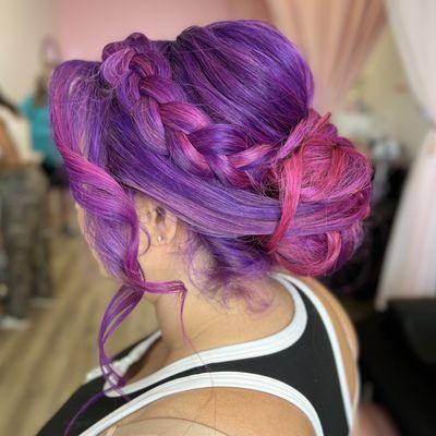 Beautiful Braided updo