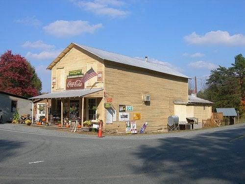 Front of Priddy's General Store