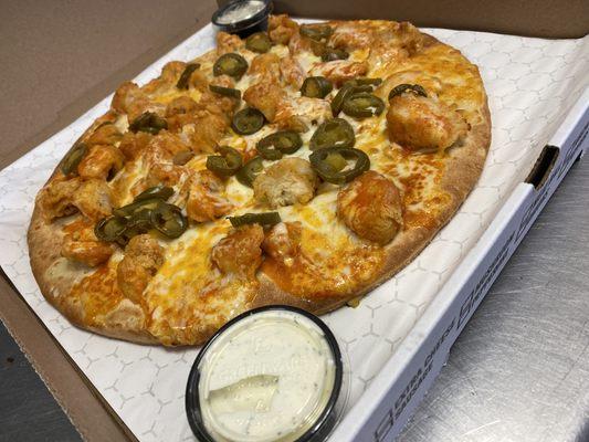 Buffalo chicken Pizza