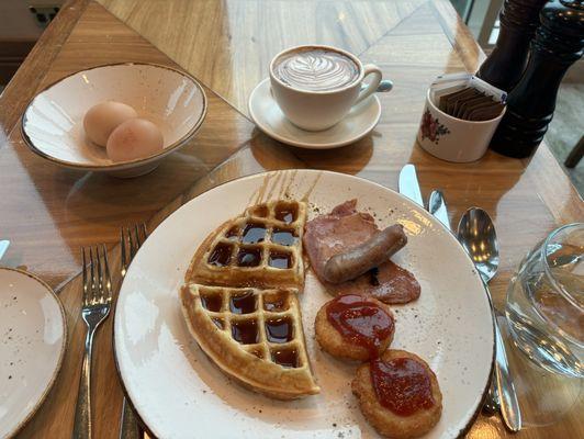 Breakfast at hotel