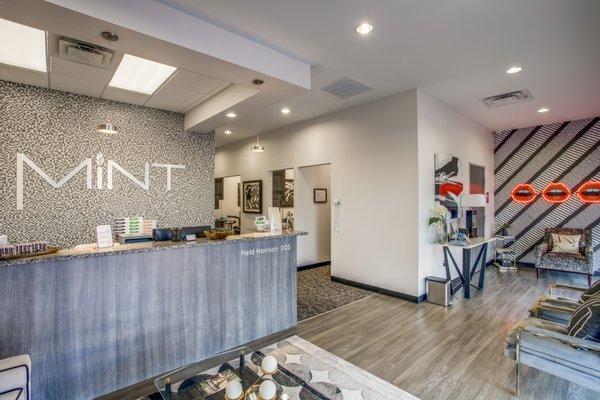 Mint Dentistry Lake Highlands interior