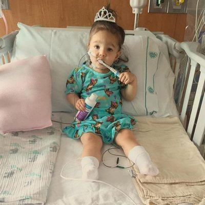 Amazing 2 year old survives heart surgery AIYANNA HARTZOG