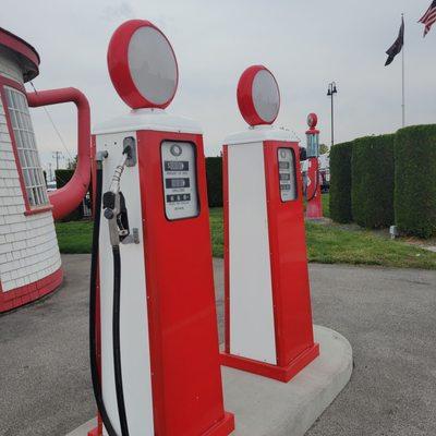 Antique gas pumps!