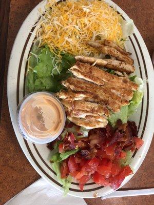 Grilled chicken salad