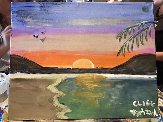 Paint nite hosted here!