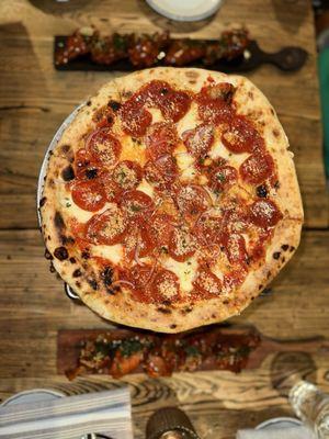 Pepperoni Pizza & Buffalo Wings