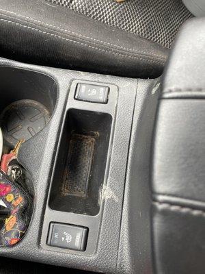 Paid for interior clean. This is the after photos. Filthy!