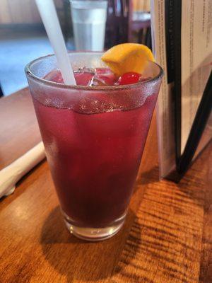 Sangria...perfect summer cocktail..stop by and get one ot was delicious I had 2