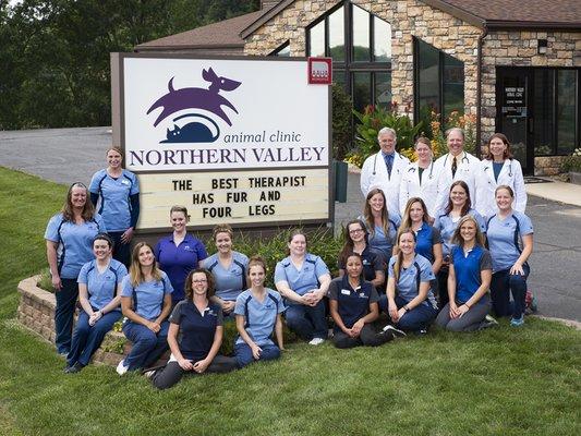 2018 Northern Valley Animal Clinic Staff