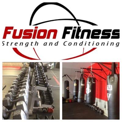 Free weights, punching bags, squat racks, spin bikes, plyo boxes and so much more!!!