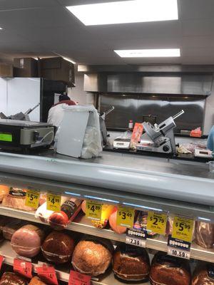 Huge volume Deli Counter