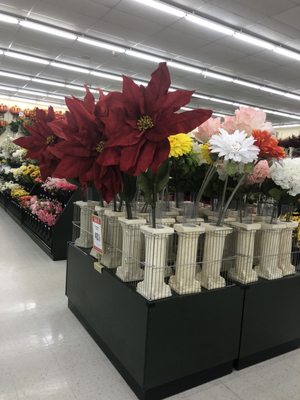 Huge poinsettia