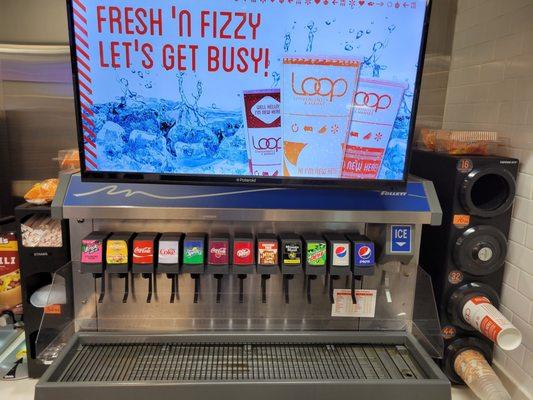 Sodas, sodas and more sodas! Wonder how they got Pepsi and Coke!?