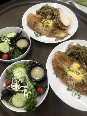 Pan Seared Fish with Tabasco Beurre Blanc Sauce