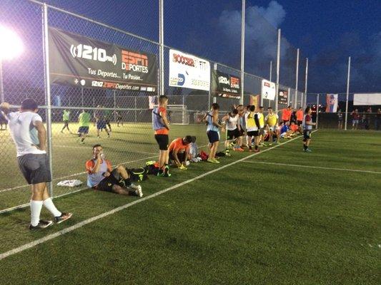 Pickup games at Soccer 5 Hialeah