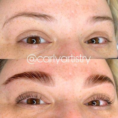 Brow Lamination & Henna, Lash Lift & Tint