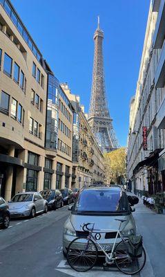 Performed bicycle Service for customer in Paris.