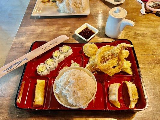 Shrimp Tempura Bento Box